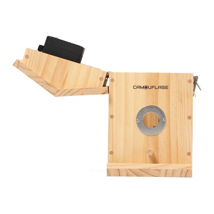 Casetta per uccelli intelligente con rilevamento delle specie tramite IA ez-nesteye 