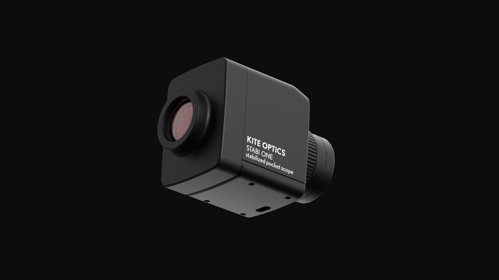 Monoculare Kite Optics stabilizzato ultra compatto kite stabiONE 