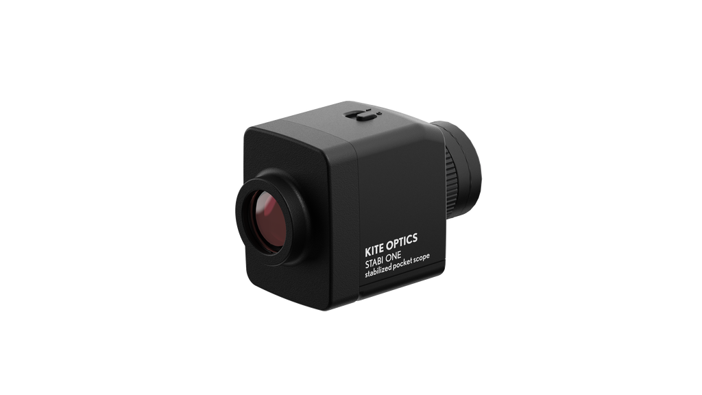 Monoculare Kite Optics stabilizzato ultra compatto kite stabiONE 