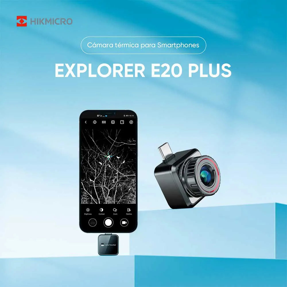 Wärmebildkamera Hikmicro Explorer E20 Plus für Smartphone 
