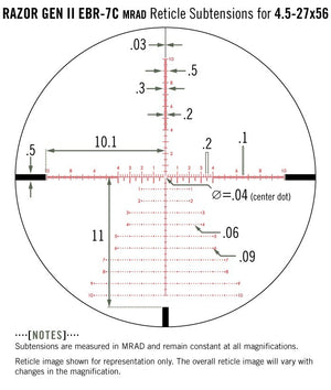 Cannocchiale Vortex Optics Razor 4.5-27x56 Gen II 